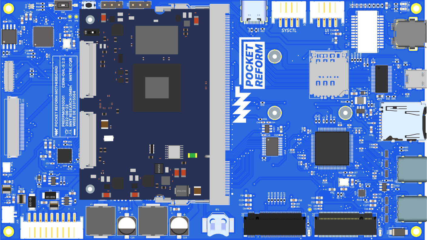 MNT Pocket Reform: a 7-inch Linux Laptop Built Around Open Source - OMG!  Linux